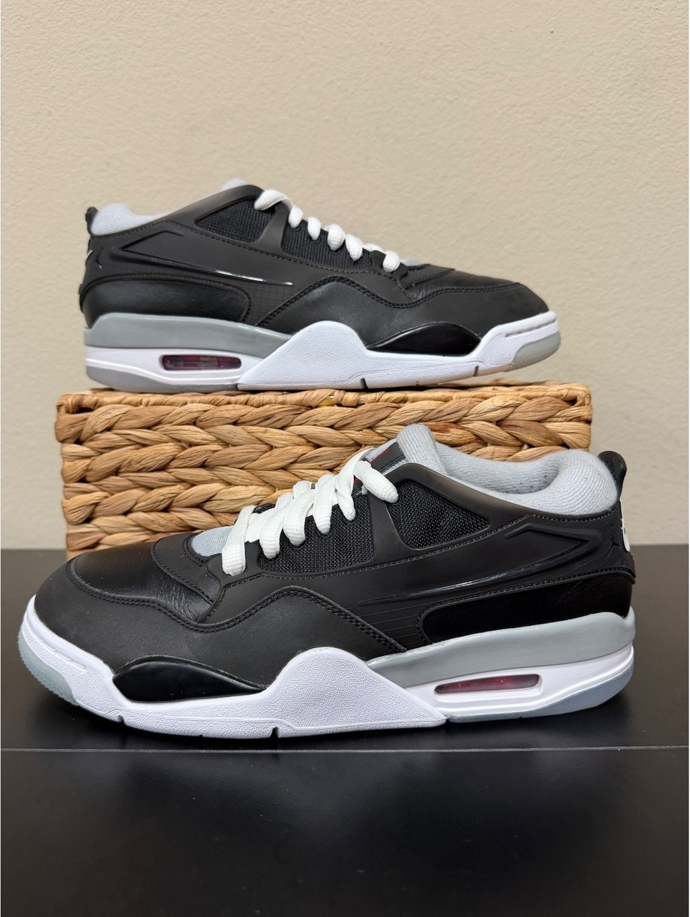 Size 9.5 - Air Jordan 4 RM “Black Metallic”